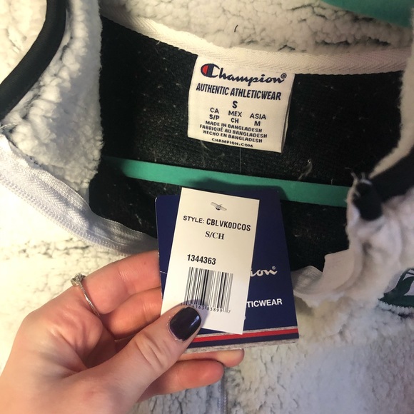 Champion full zip Michigan State Sherpa - Picture 5 of 6
